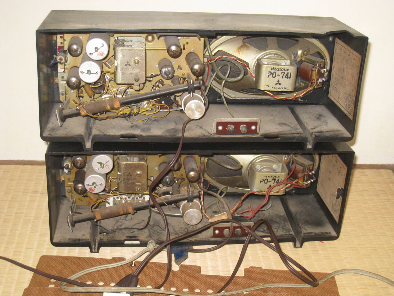 TRIO 真空管式ラジオ W X-333(J055)