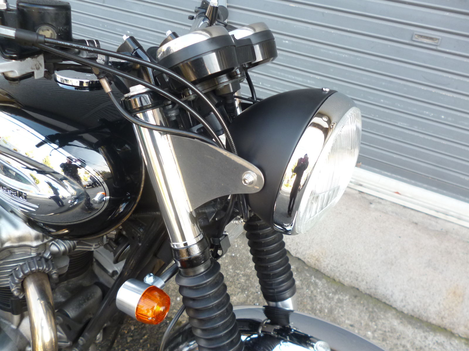 W650 ・ヘッドライトステー製作 : MOTO-DOGカスタム日記