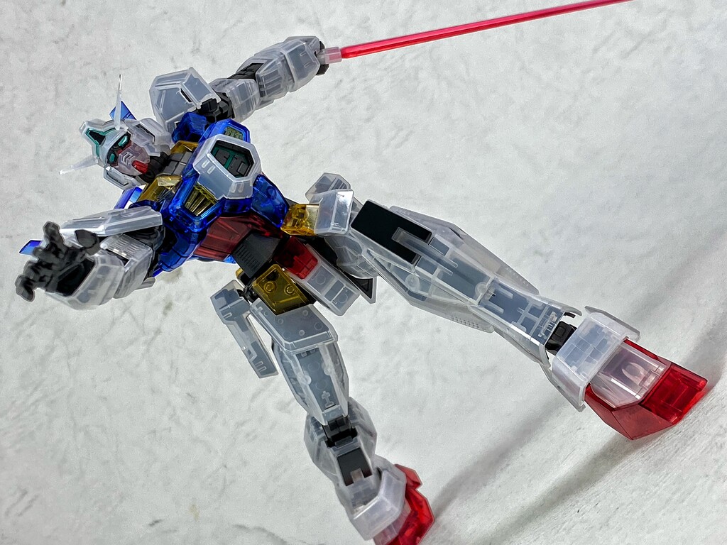 MG ガンダムAGE-1 ウェアシステムセット[クリアカラー] レビュー(前半