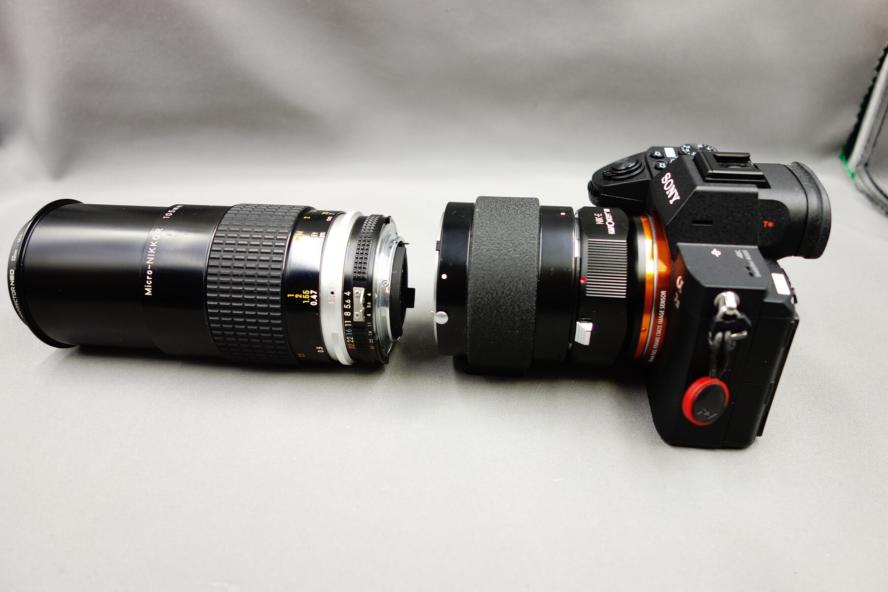 Nikon ニコン Ai-s Micro - NIKKOR 105mm F4 」 の最大撮影倍率を 1/2