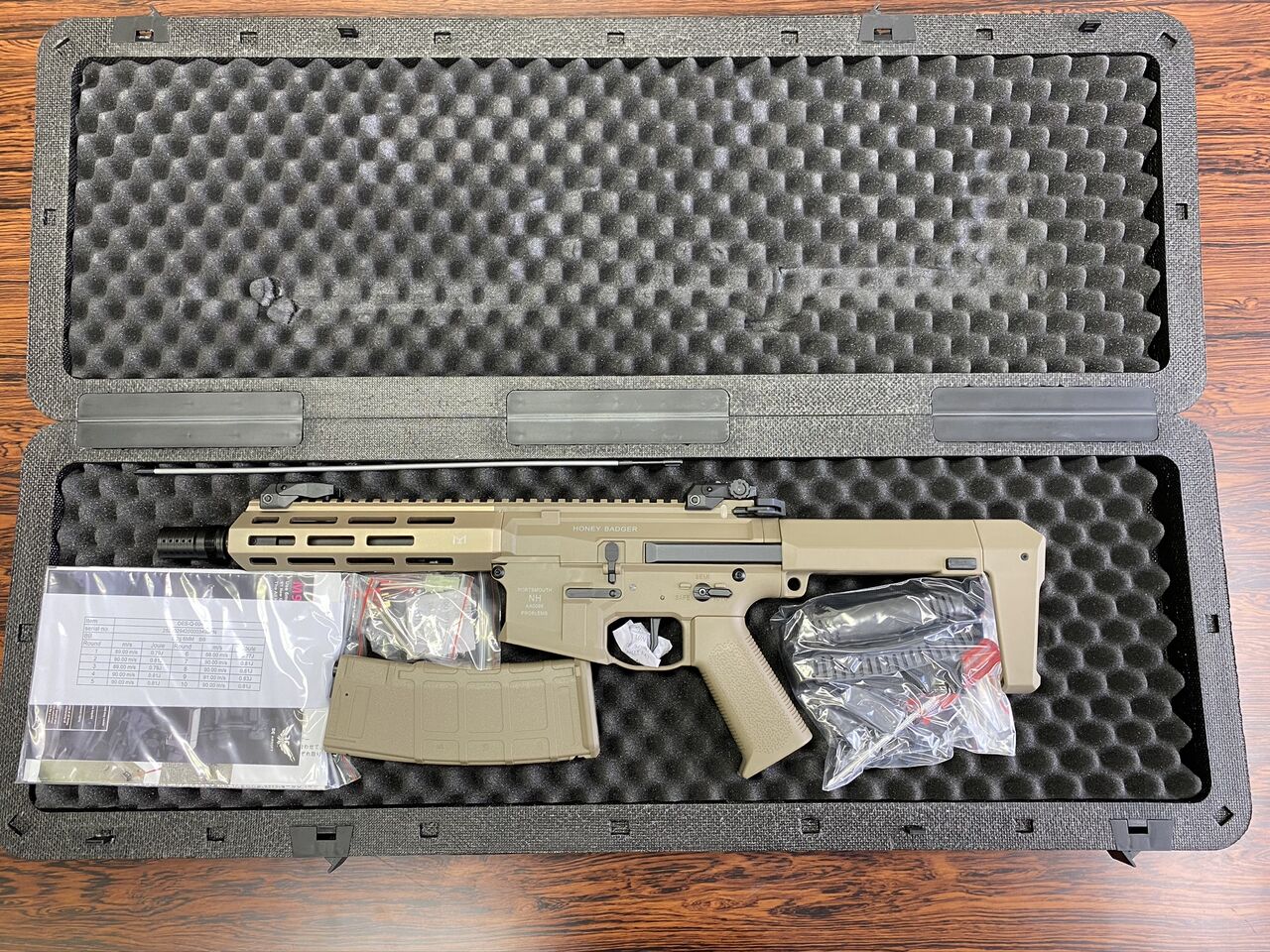 エアガンレビュー】Double Eagle Honey Badger（ハニーバジャー） by Q