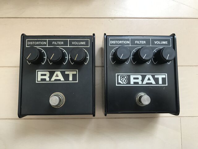☆ペダル検証 第123 & 124段 Pro Co RAT vs RAT2編 : ジナパパ一家の何