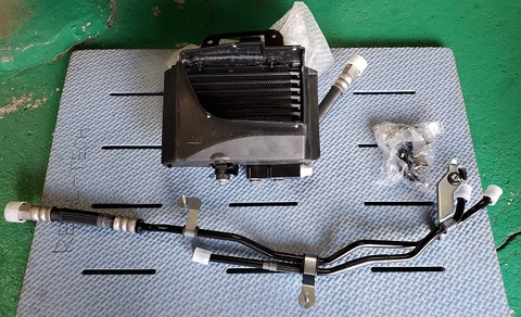 RX-8 マツダスピードオイルクーラー 取り付け : ロータリーエンジン