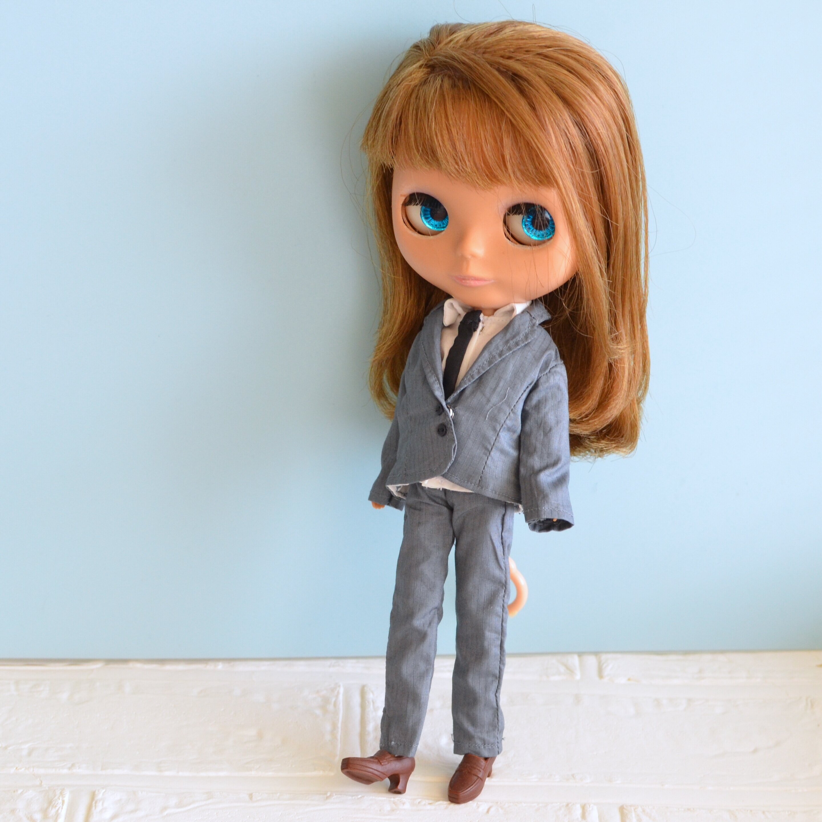 女の子サイズのパンツスーツも作りました/温泉で卓球に挑戦しました