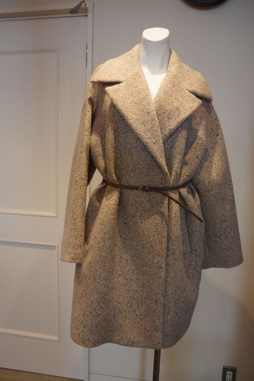N°21（ヌメロ ヴェントゥーノ）ネップツイードコート : mode shop