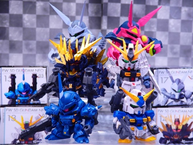 食玩 FW SDガンダムNEO 03 レビュー : おもちゃの巣（玩具レビュー）