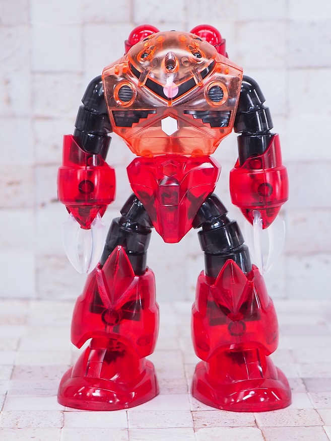 HGUC シャア専用ズゴック クリアカラーバージョン レビュー : おもちゃ