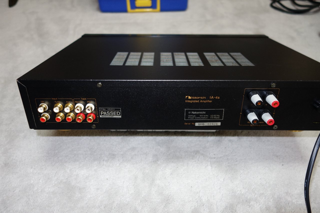 Nakamichi IA-4s をデジタルアンプにカスタマイズ : アンプジャンカー