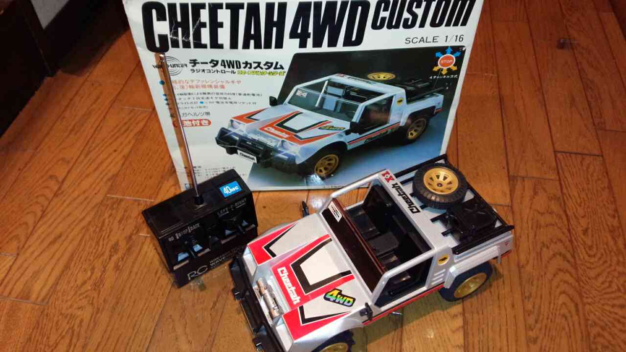 1983年【ヨネザワ ウェーブハンター1/16 チータ4WDカスタム】スーパー