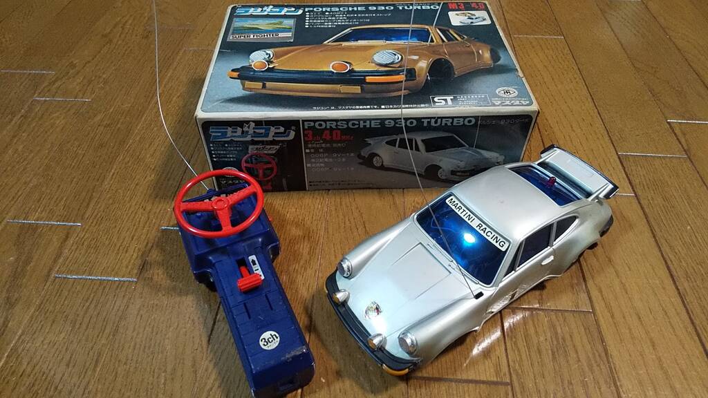 1978年【マスダヤ ラジコン 1/20 ポルシェ930ターボ】電磁ブレーキ式