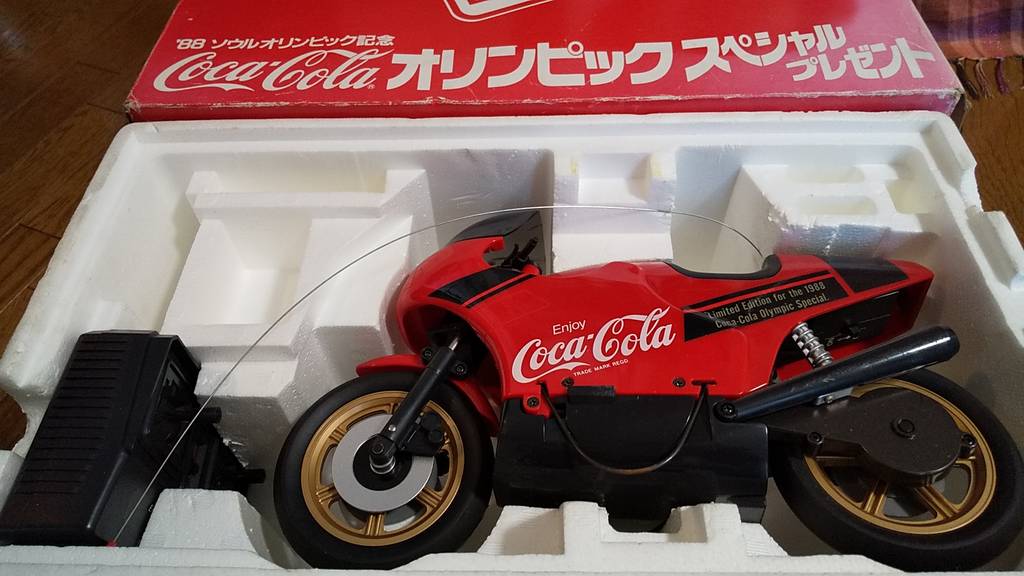 1988年【ソウル五輪記念コカコーラ懸賞 RCスーパーバイク】31年前の