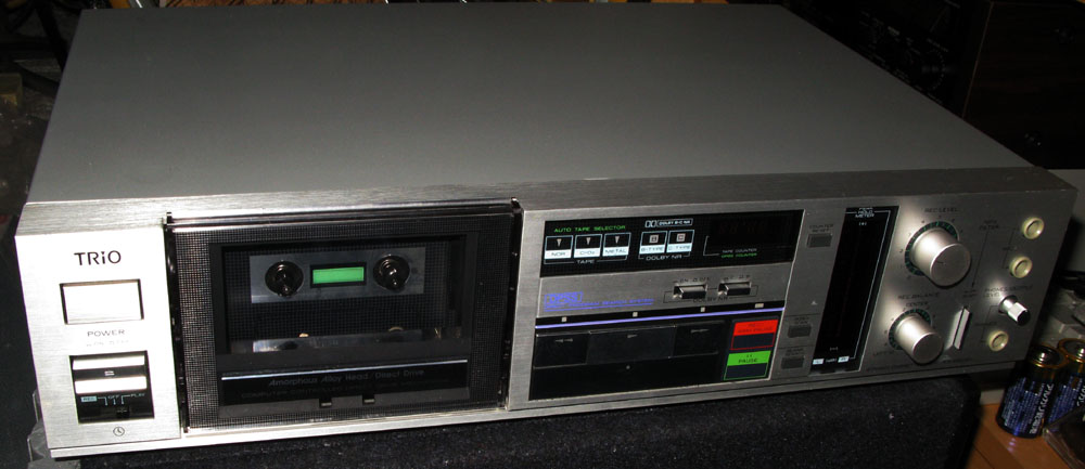 TRIO KX-880SR （カセットデッキ） : フラットバーロードで行こう！