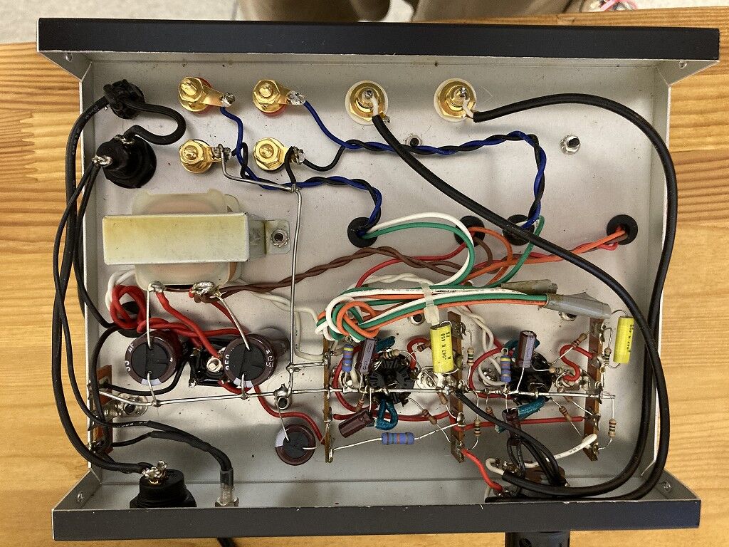 春日無線の真空管PCL86シングルアンプ？ オークション入手 最後に