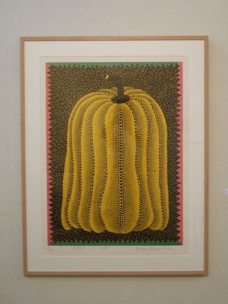 草間彌生「かぼちゃ」大作 : ギャラリー ときの忘れもの