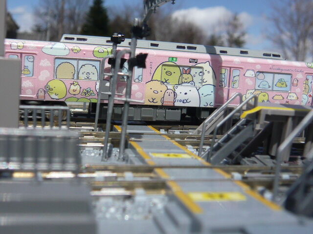 鉄コレ南海1000系『すみっコぐらし』編成、ランダムに撮影しました