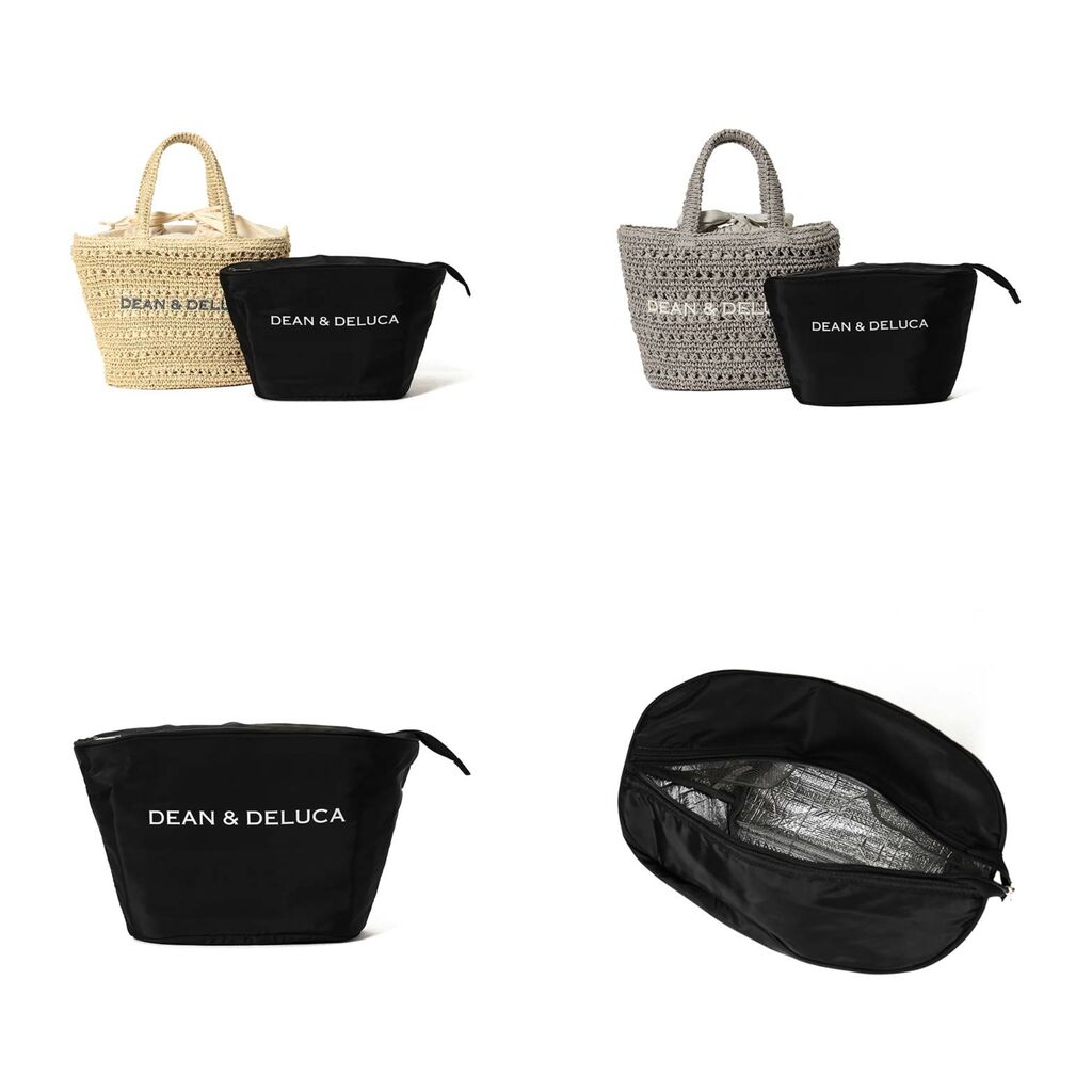 DEAN & DELUCA】BEAMSコラボ！保冷バッグ付きクロッシェバスケット