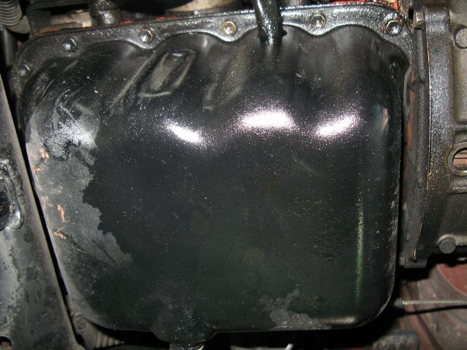 カプチーノ オイルパン油にじみ！整備屋 イロ イ～ロ！ : カプチーノと