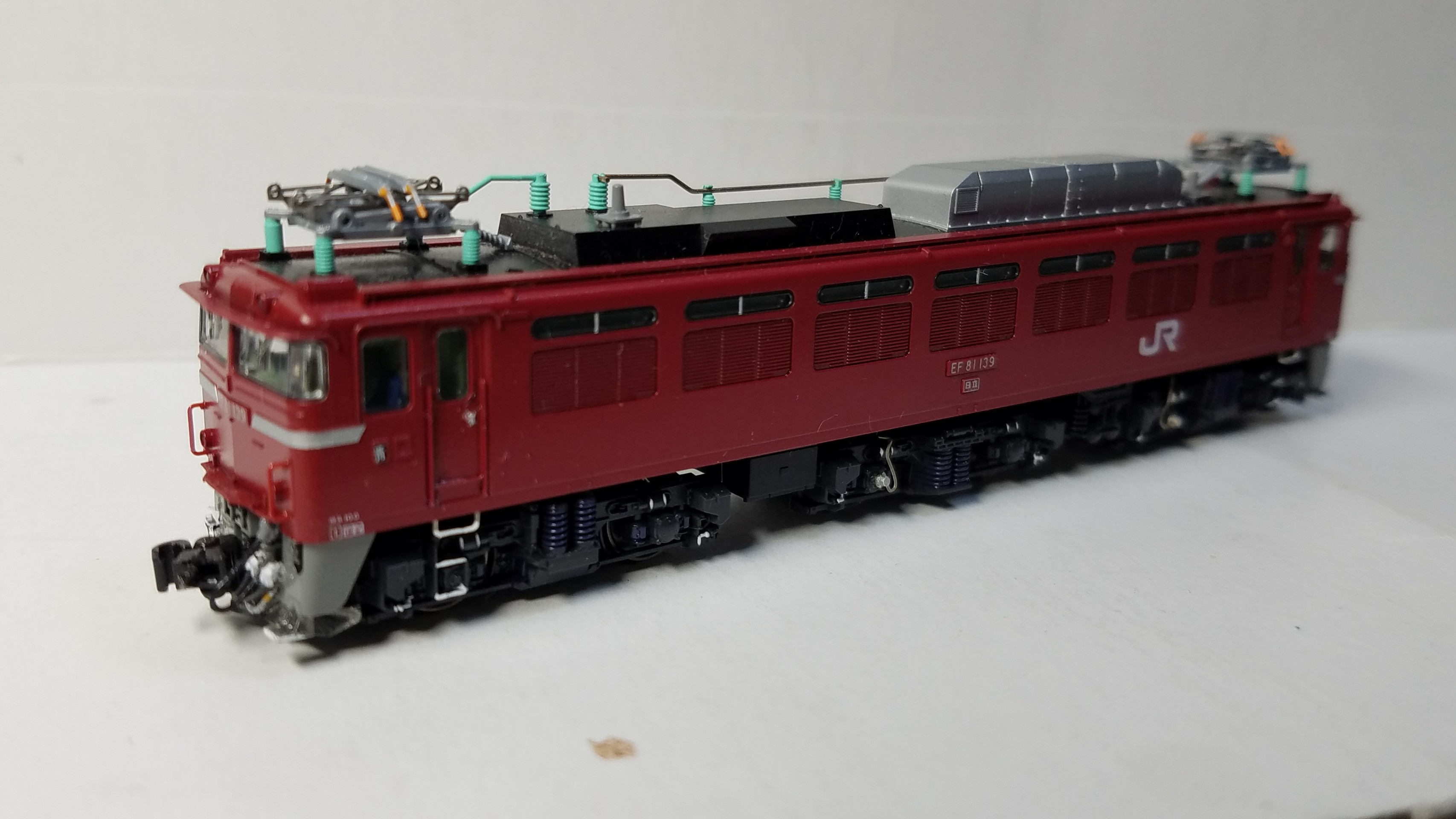 Kato 3066-4 EF81 JR東日本色（双頭連結器）の追加加工整備 その①