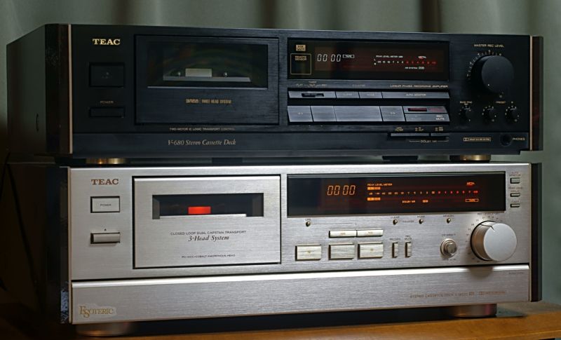 TEAC V-680 の修理、調整 : プアオーディオなブログ