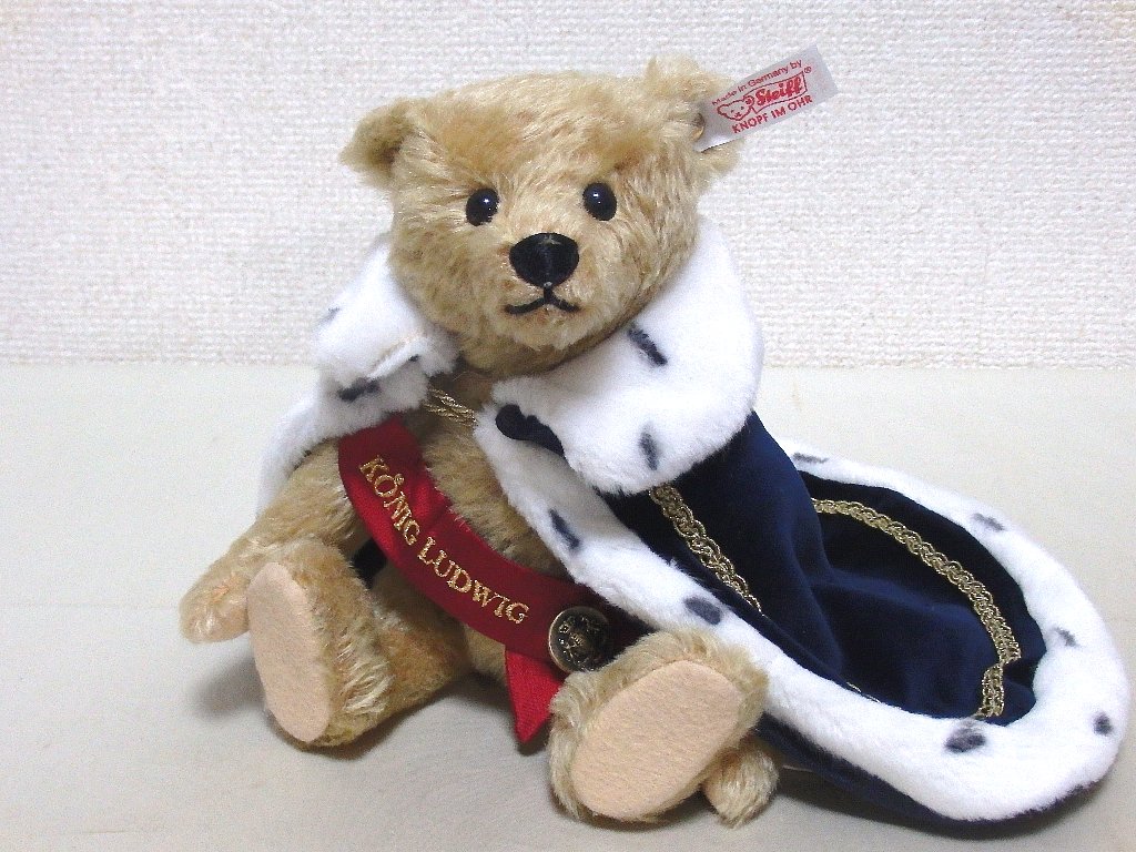シュタイフ社・2011年限定「テディベア・ルートヴィヒ2世」 : よきべ