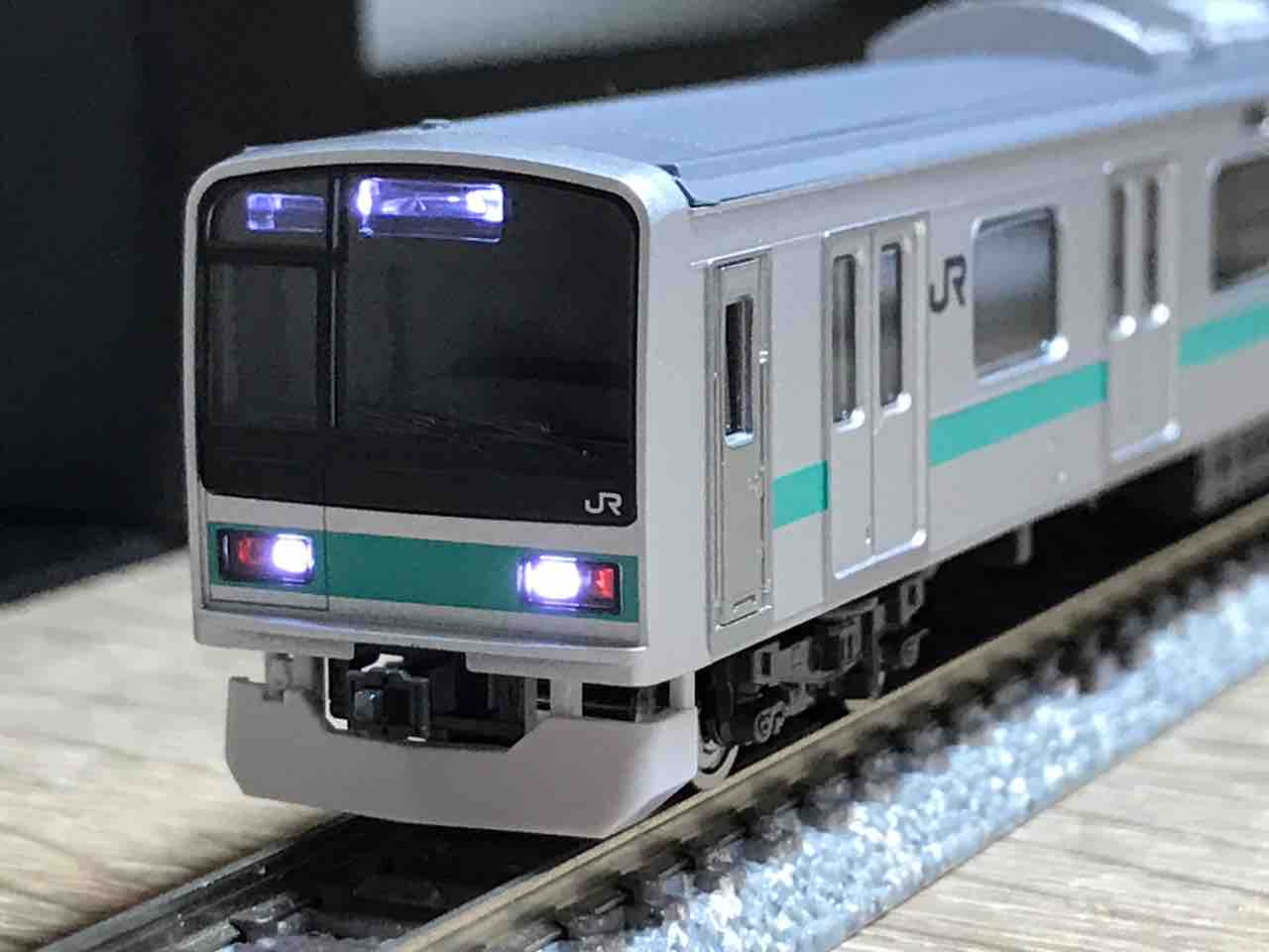TOMIX 209系1000番台(常磐線各駅停車タイプ)入線！ - れいるのおと