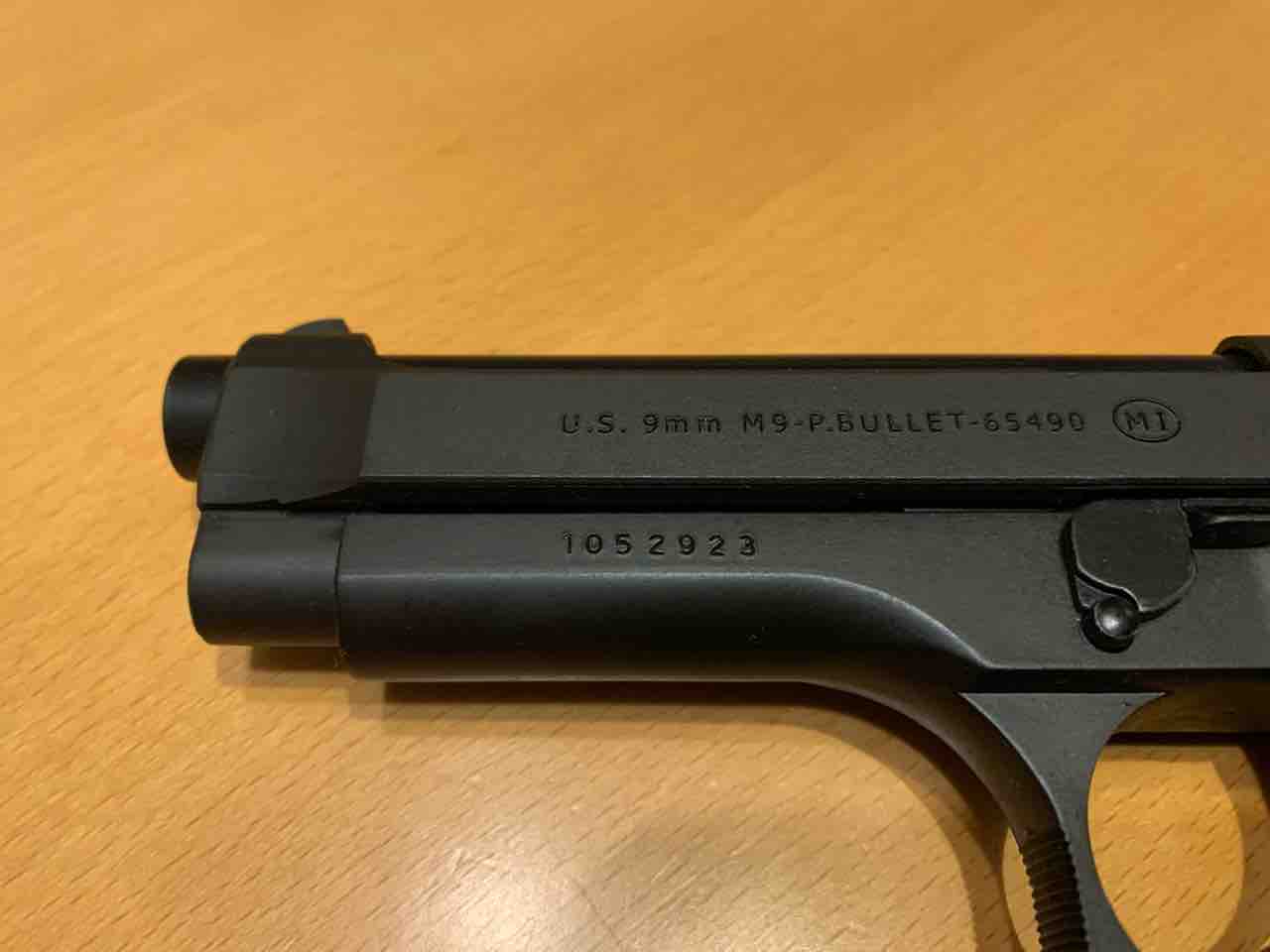 マルシン工業 U.S.9mm M9 : 気ままにエアガンレビュー