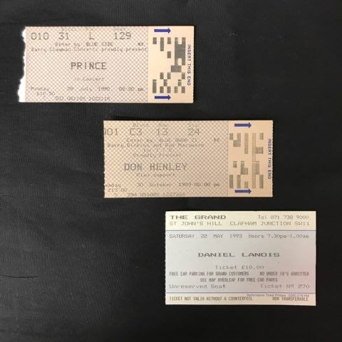 コレクターズアイテム‼】入荷の珍しい海外公演のチケット半券約40点