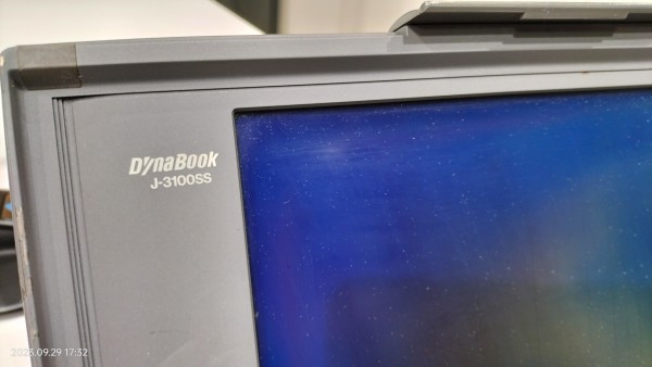 1989/平成1/TOSHIBA/DynaBook/J-3100SS 001モデル/初代ダイナブック