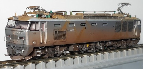 Kato 3065-5 EF510 500 JR貨物色（銀）の第2期 追加加工整備 : （仮称