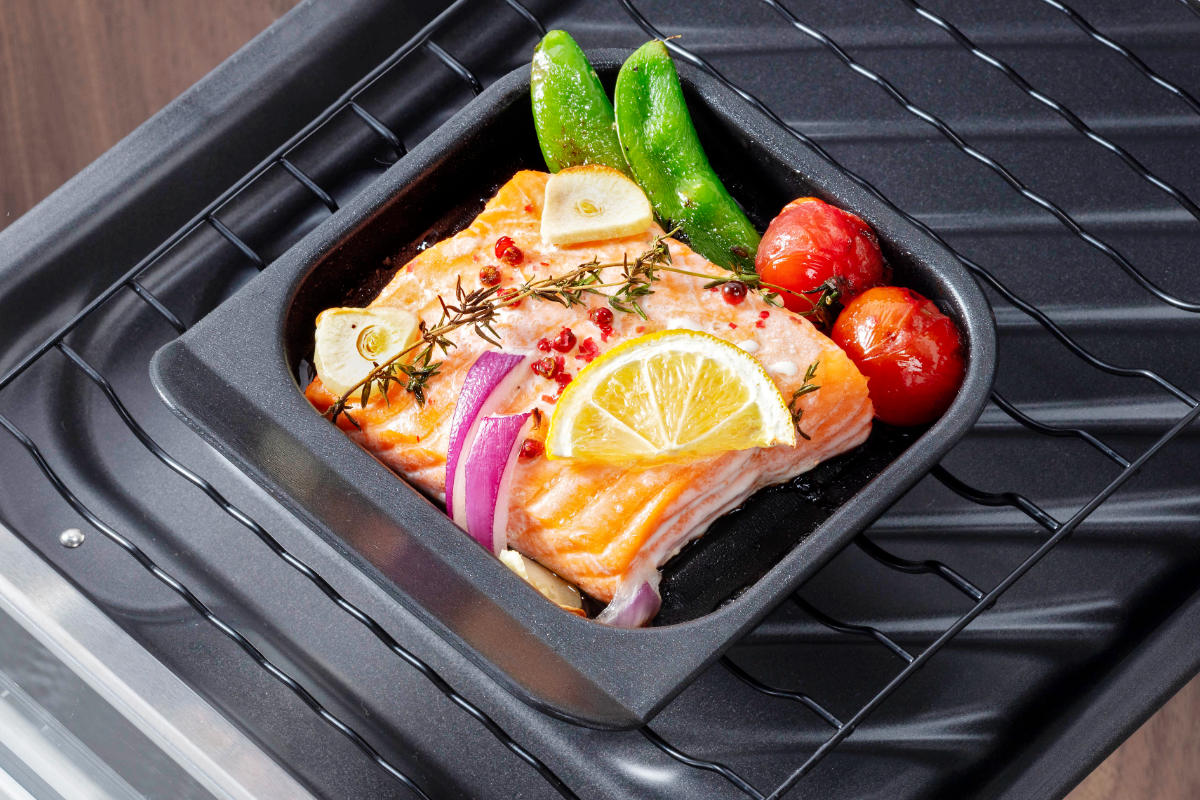 グリルプレート 2段焼き 上段 2個セット グリル・オーブントースター