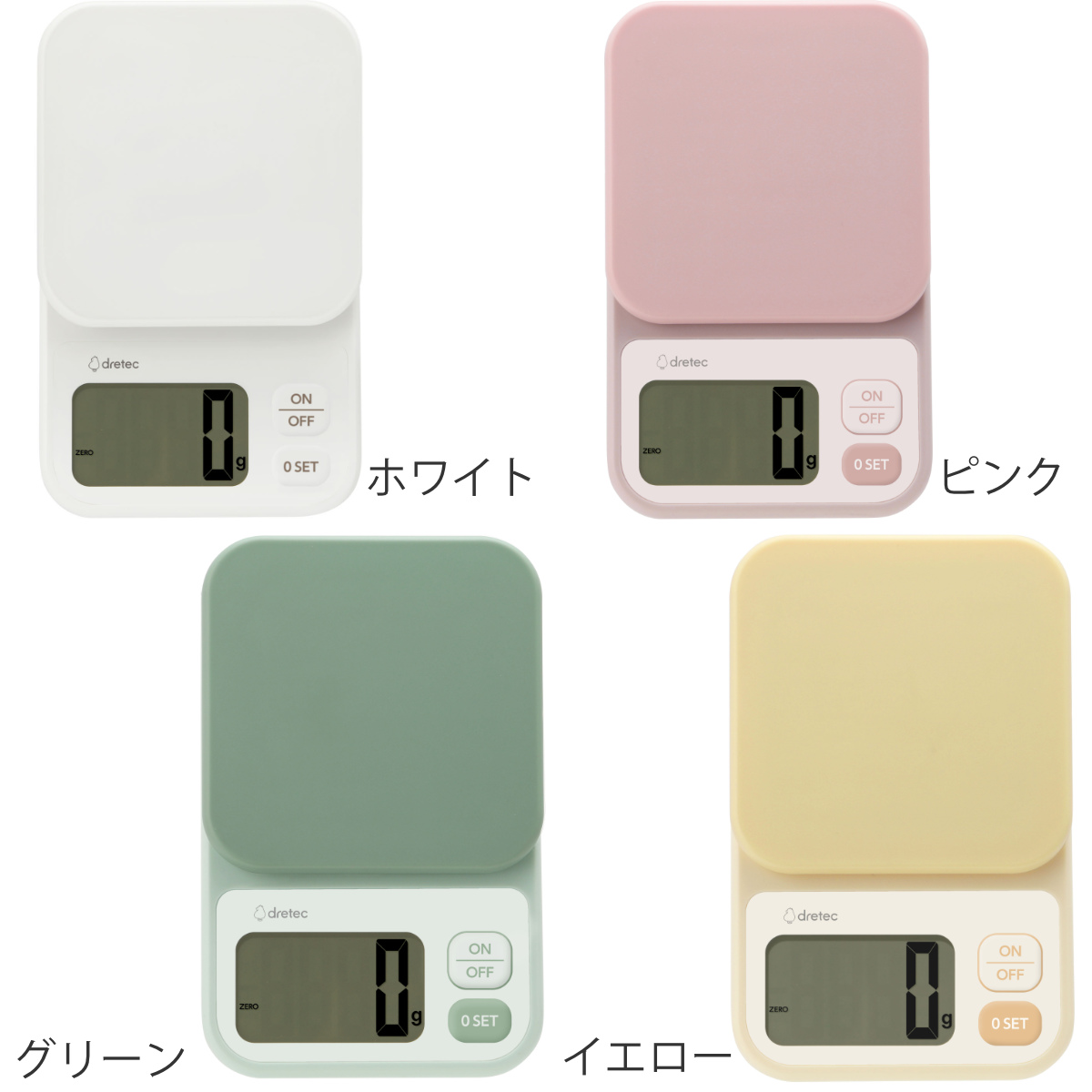 dショッピング |デジタルスケール 2kg エクレ 計量器 ドリテック