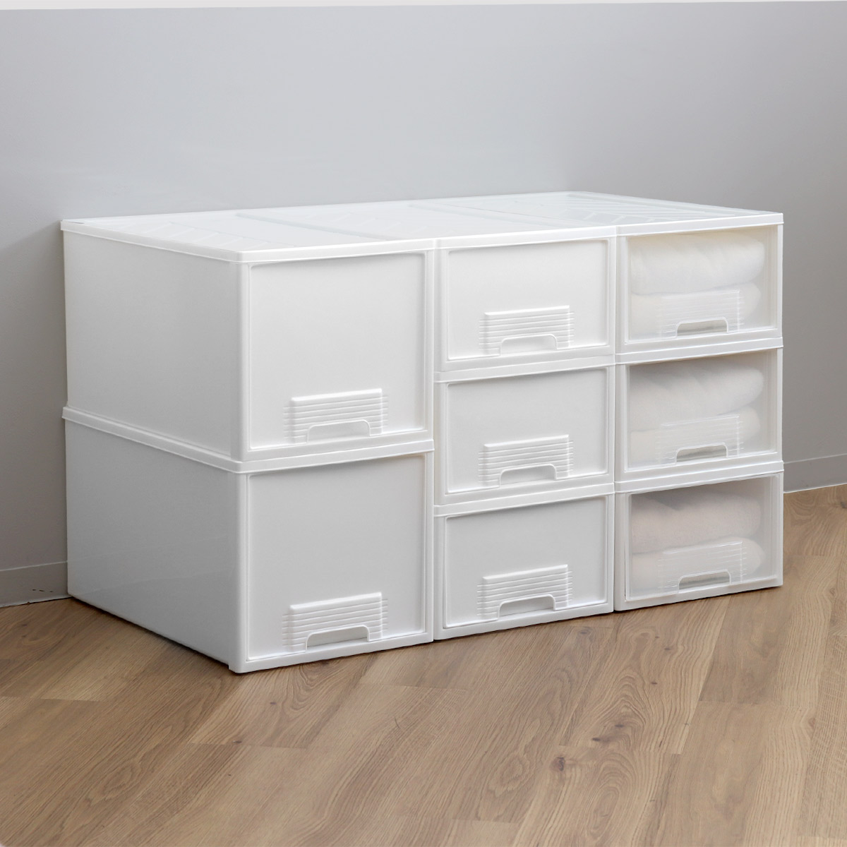 dショッピング |収納ケース クローゼット 深型 ファインテナー 幅36