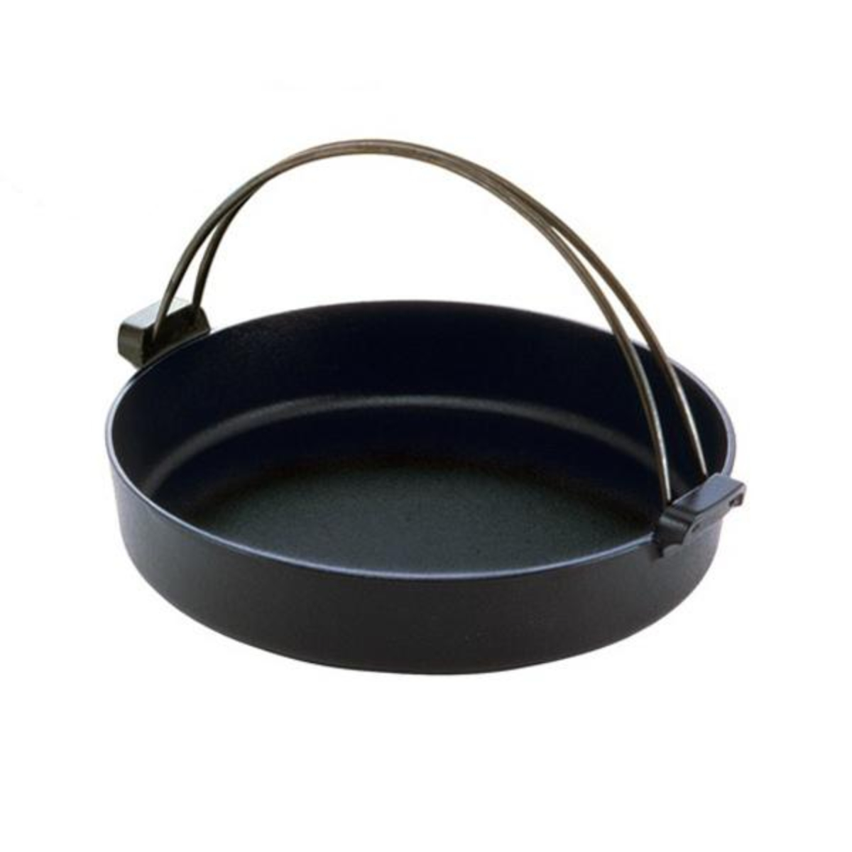 すき焼き鍋 20cm IH対応 鉄製 すき鍋 絆 日本製 南部鉄器 （ 南部池永