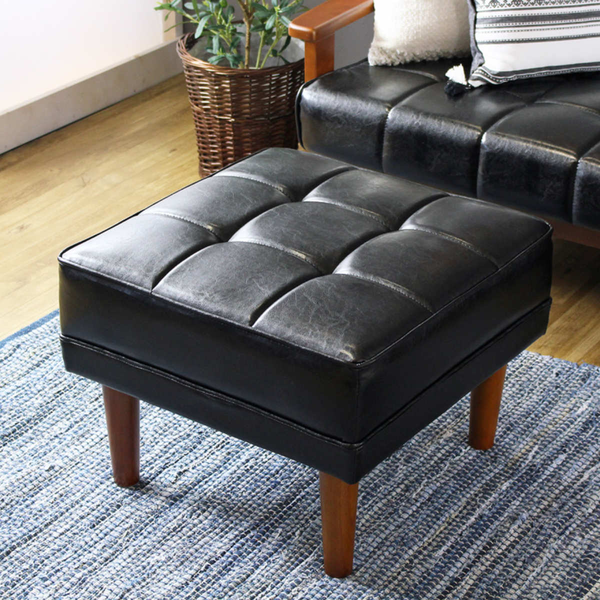 ACTUS MITON オットマン エアフォーム使用 低反発ウレタンフォーム