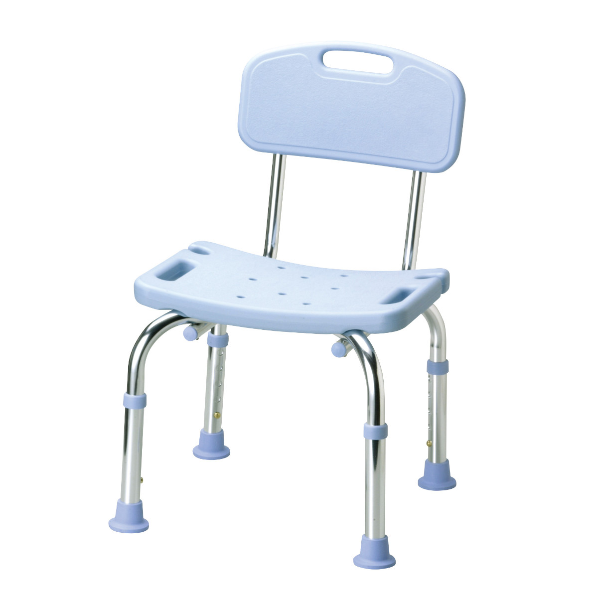 シャワーベンチ ミニ 背付タイプ （ シャワーチェア 背無 5段階 高さ