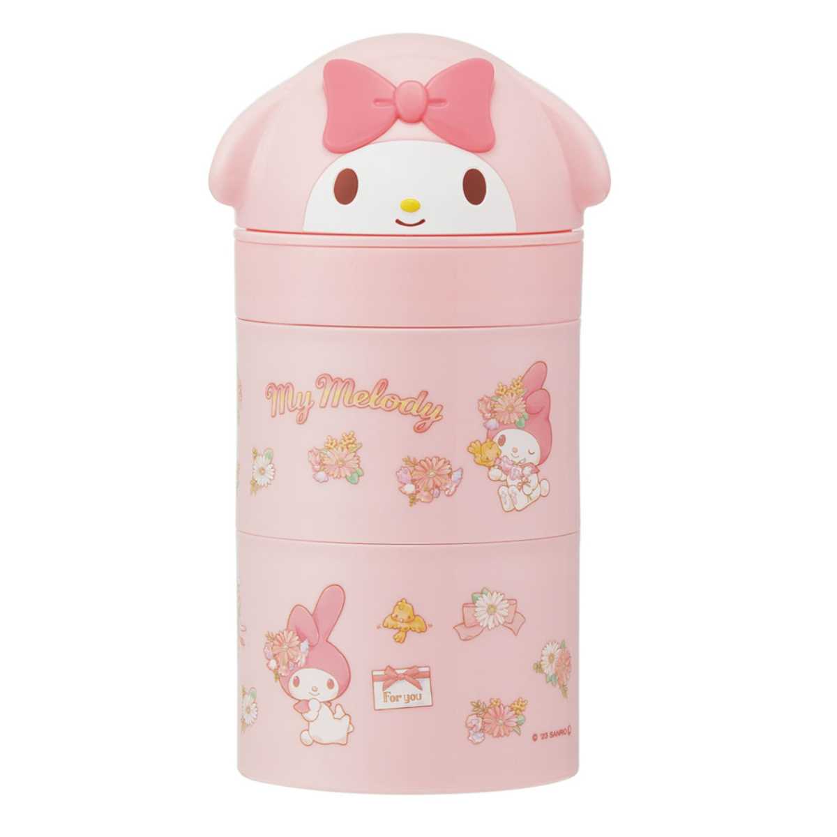 収納ボックス ダイカット積み重ねケース マイメロ 小物 収納 （ 収納