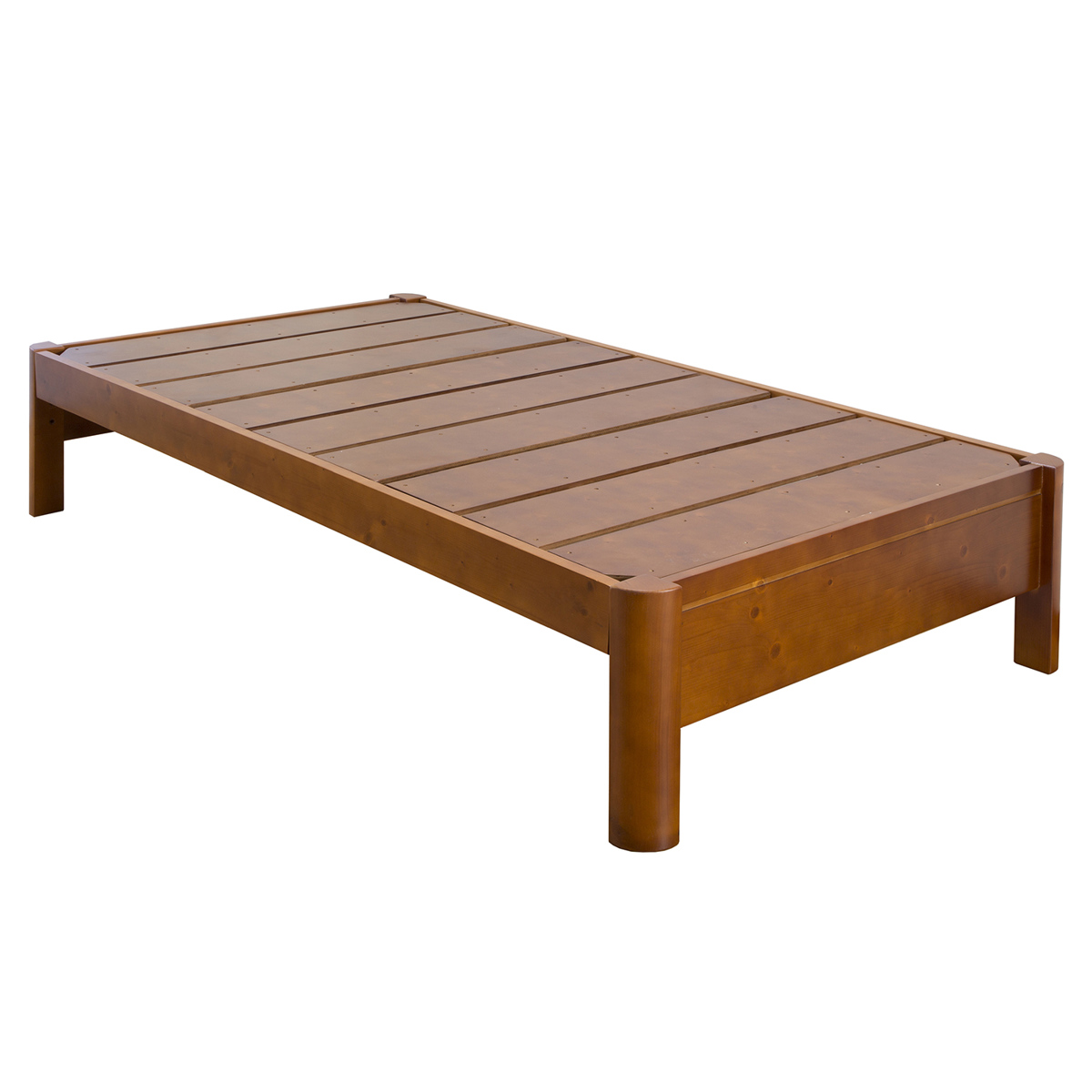 すのこベッド ダブル ステージ 耐荷重600kg 天然木 （ ベッドフレーム