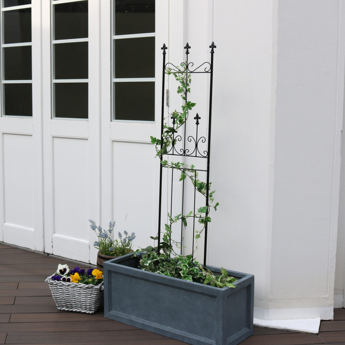 フェンス オールドシャトーフェンス スリムタイプ 4枚組 （ ガーデン