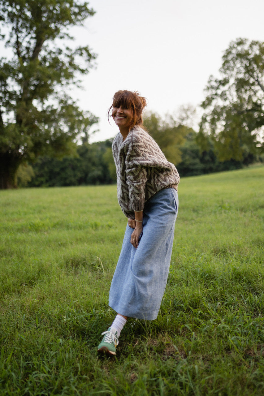 Finn V-Neck Wool Sweater - Pre-Order 10/30 – LizAlig