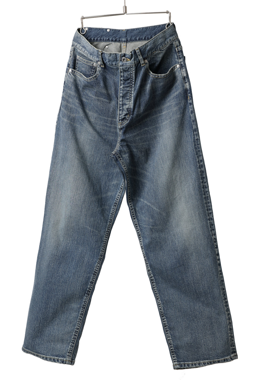 ISAMU KATAYAMA BACKLASH JEANS-WIDETAPER / 13oz STRETCH DENIM