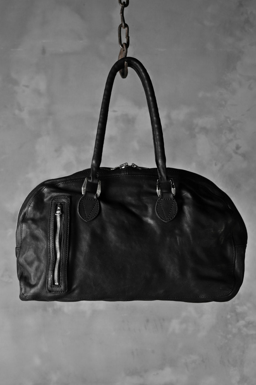 ISAMU KATAYAMA BACKLASH BOSTON BAG / Italy Shoulder + JP-Tanned