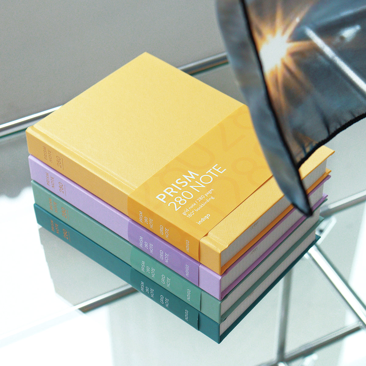 INDIGO Prism 280 Grid hardcover note 韓国文具 プリズムハードカバー