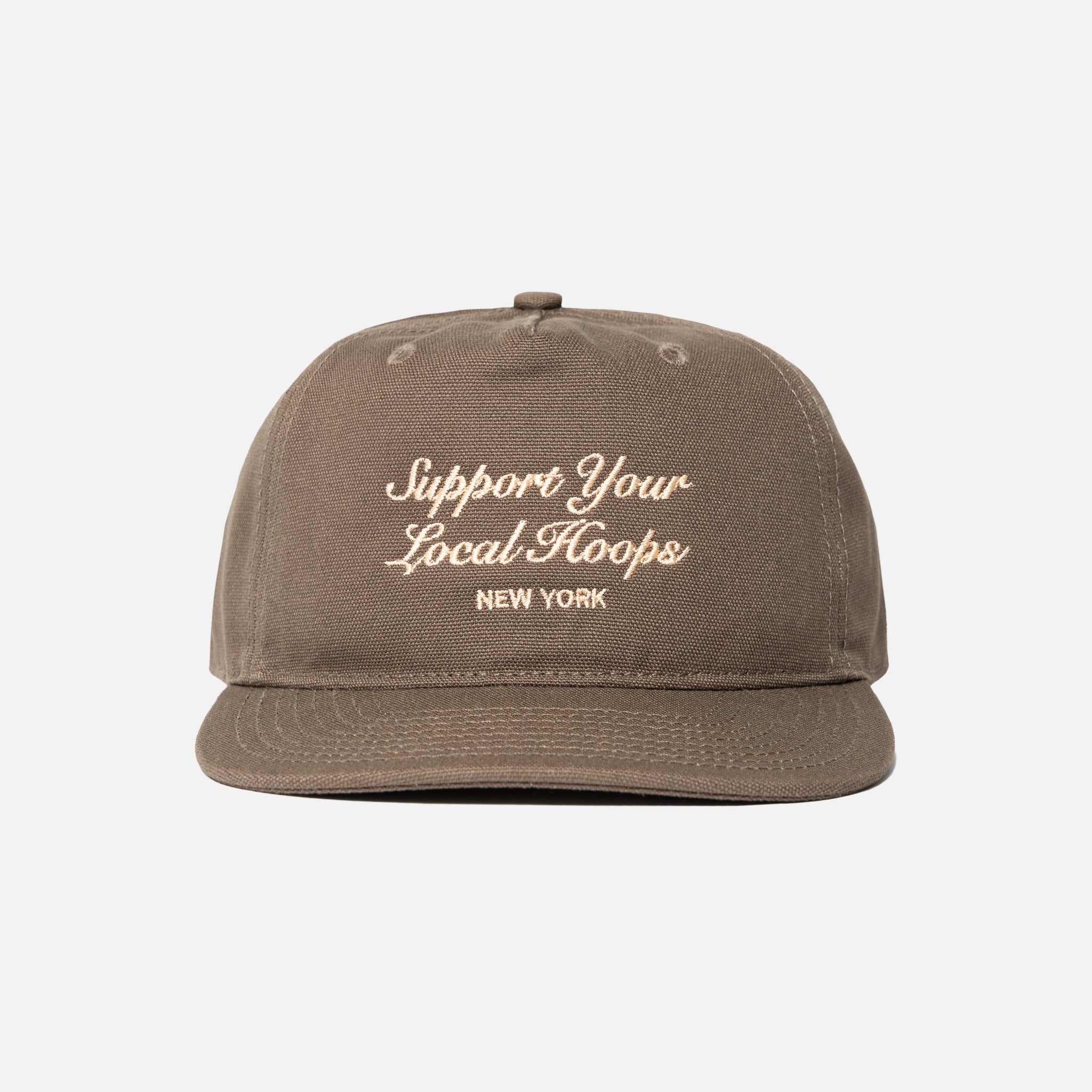 SYLH Walnut Canvas Hat – LOCAL HOOPS