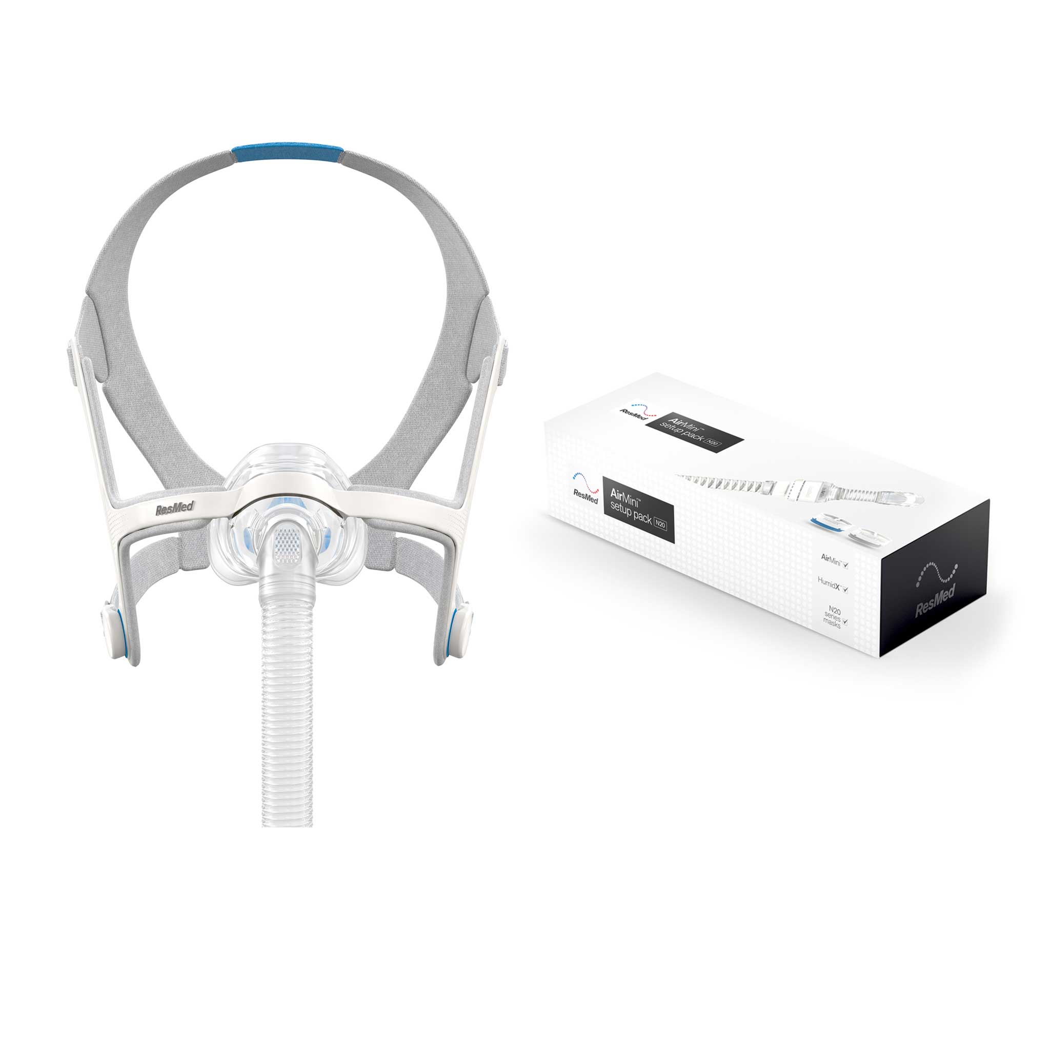 ResMed AirFit™ N20 Nasal CPAP Mask Complete System | Lofta