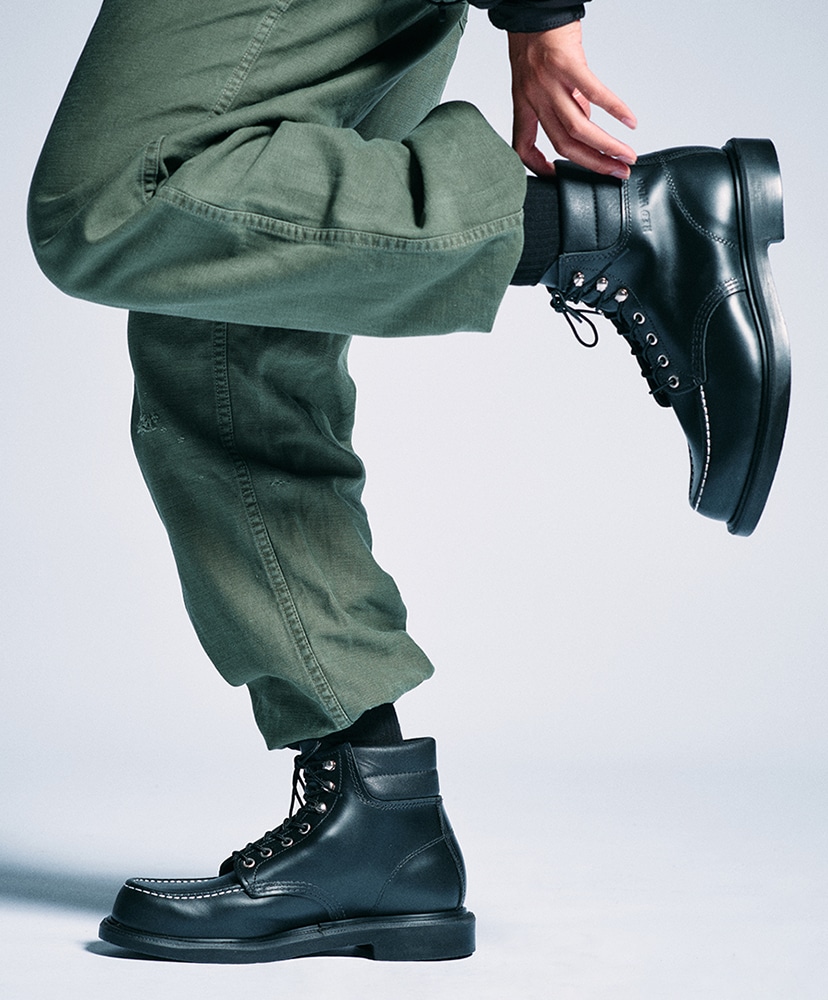 Icon Style No.8133 Supersole 6-inch Moc(8H ブラック「クローム