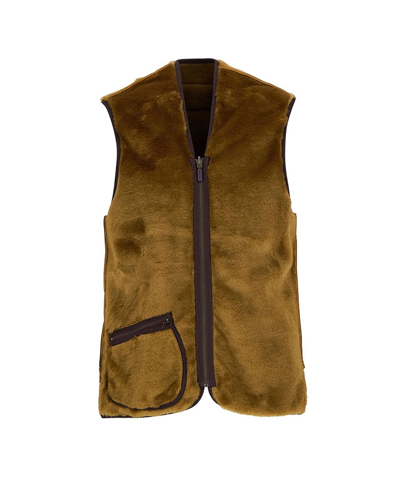 Warm Pile Zip-In Liner(36 Classic Brown/BRW): Barbour