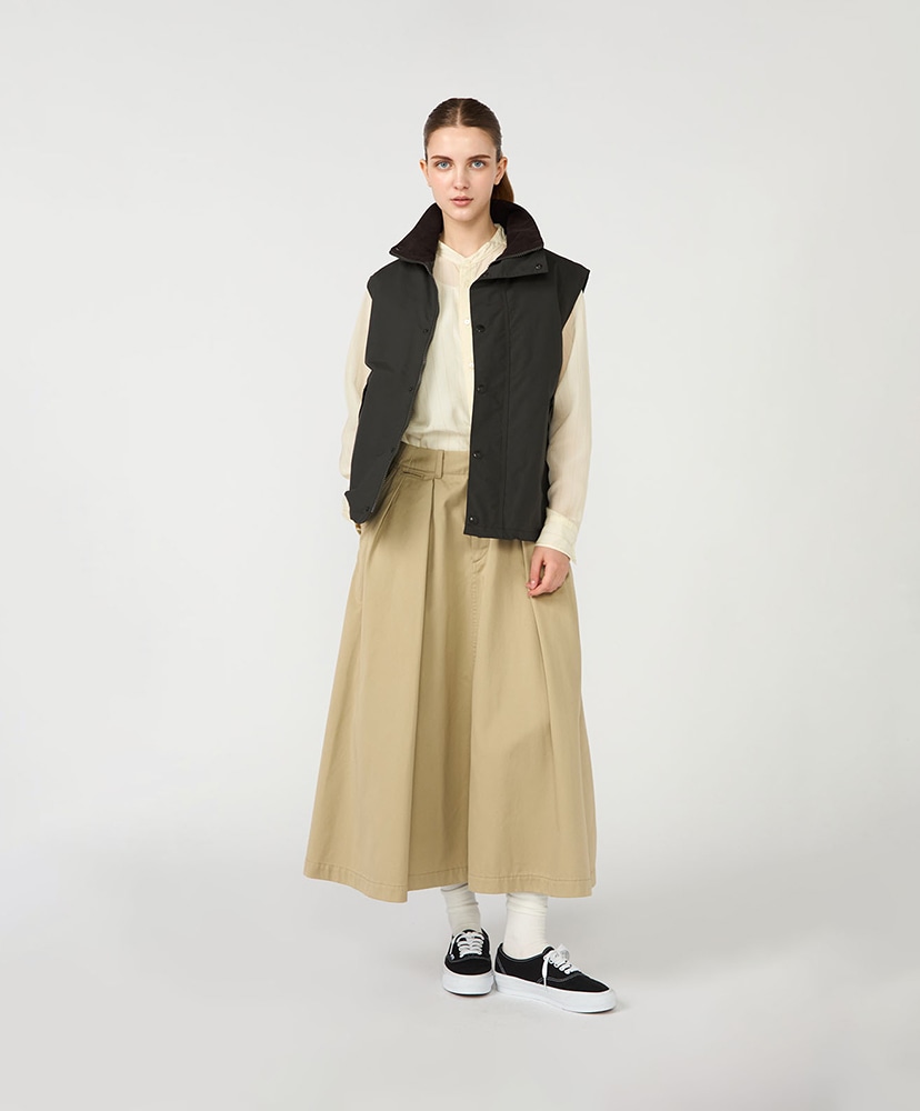 2L PERTEX UNLIMITED Field Vest(L(MEN) DO/ダークオリーブ): nanamica