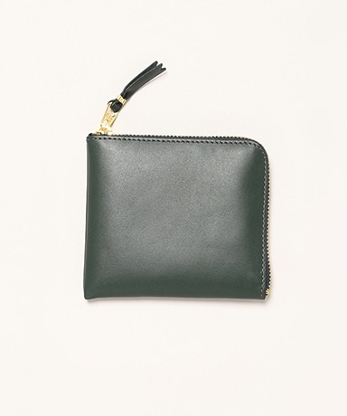 8Z-D003-051 - CLASSIC LEATHER LINE - L字型Zip Wallet(ONE Bottle