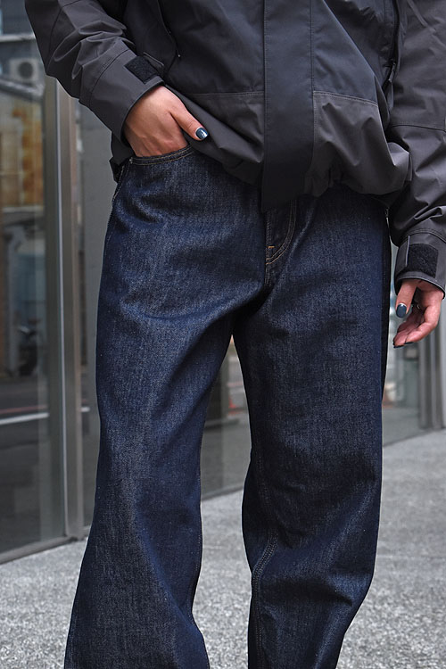 AURALEE[オーラリー] 24SS Hard Twist Denim Wide Pants