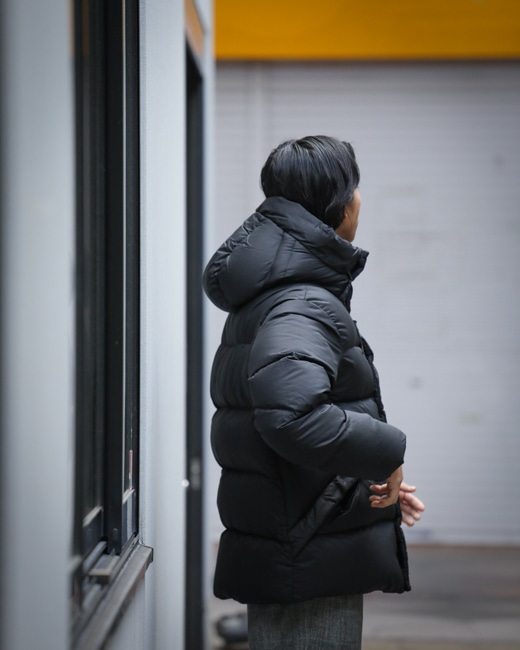 Ten-c ALPINE DOWN JACKET [Black]